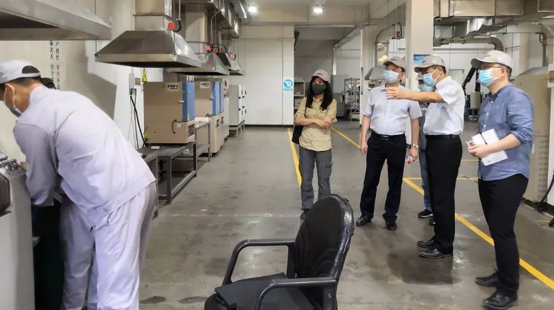 刘诚一行赴中硅高科、偃师研发基地调研并开展清静生产检查