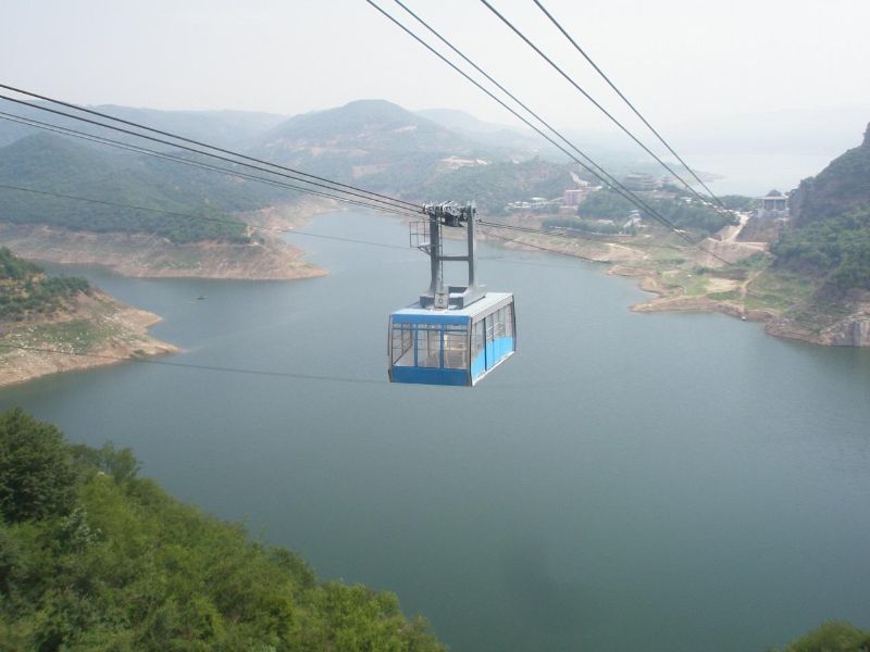 济源黄河三峡景区桃花岛索道